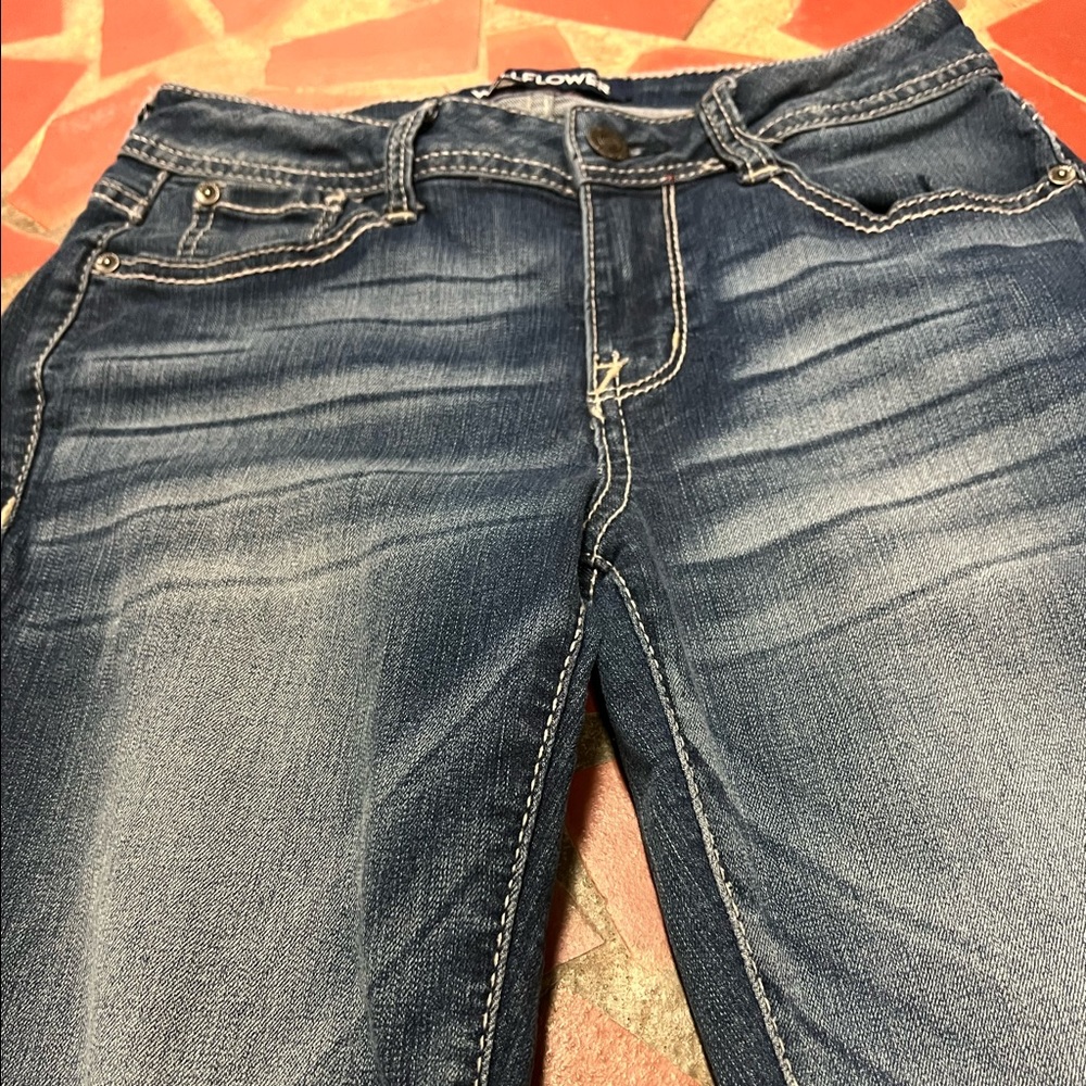Wallflower “Legendary” fit blue jeans, size 3, gently pre-loved